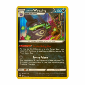 Galarian Weezing #042/072 Holo
