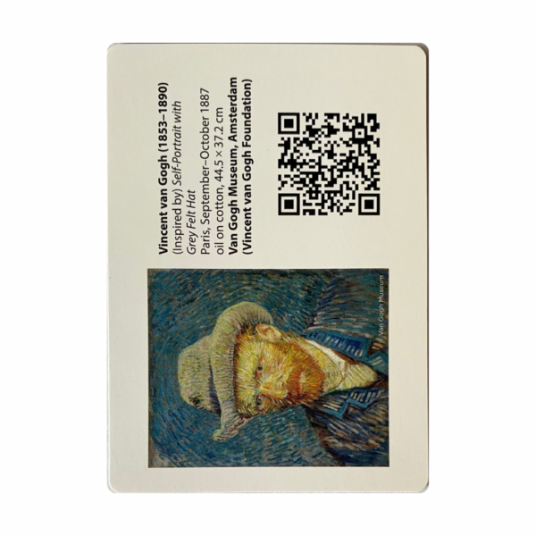 Pikachu With Grey Felt Hat #085 BSP (With Van Gogh Museum Promo) - Image 5