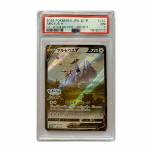 PSA 7 - Arceus V #267/S-P (Japanese Pre-order)