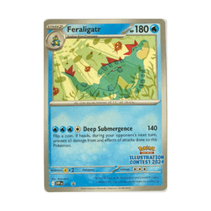 Feraligatr - #213 BSPIllustration Contest 2024 Pokémon Black Star Promo Condition: Near Mint