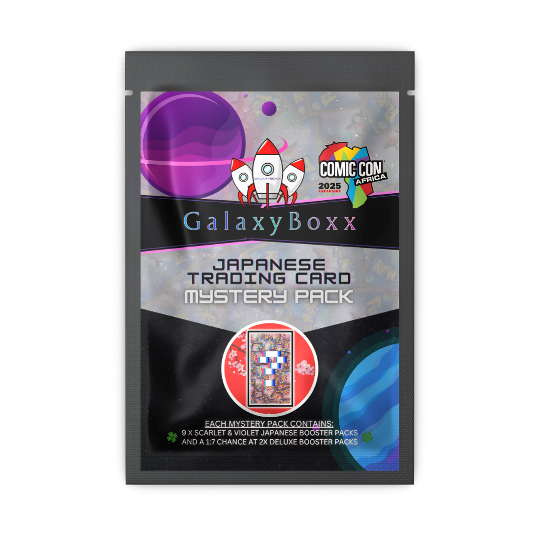 GalaxyBoxx Comic Con Africa 2025 Exclusive Japanese Trading Card Mystery Pack - Image 2