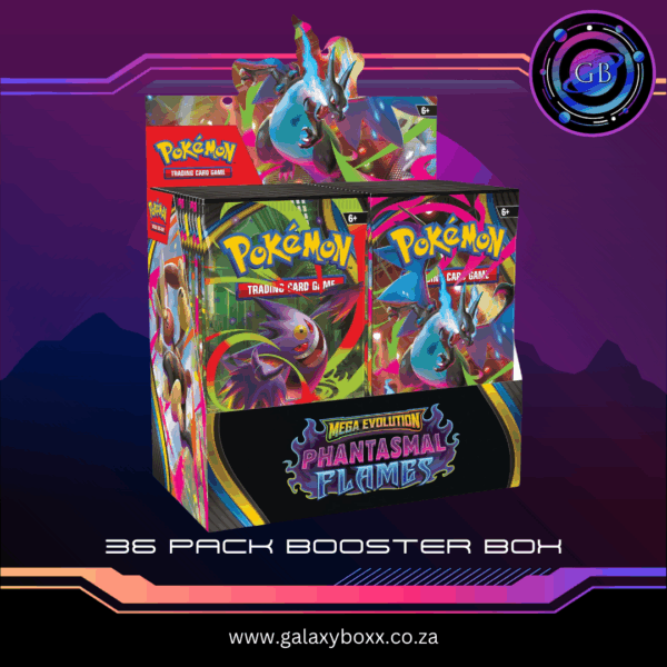 Pokemon TCG Mega Evolution Phantasmal Flames Booster Box