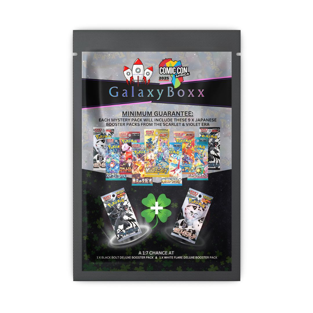 GalaxyBoxx Comic Con Africa 2025 Exclusive Japanese Trading Card Mystery Pack - Image 3