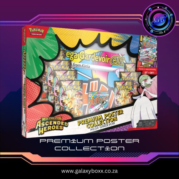 Pokemon: Ascended Heroes - Premium Poster Collection (Mega Gardevoir ex)