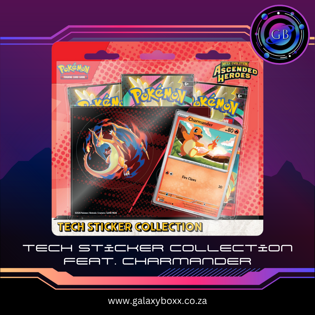 Pokemon: Ascended Heroes - Tech Sticker Collection (Charmander)
