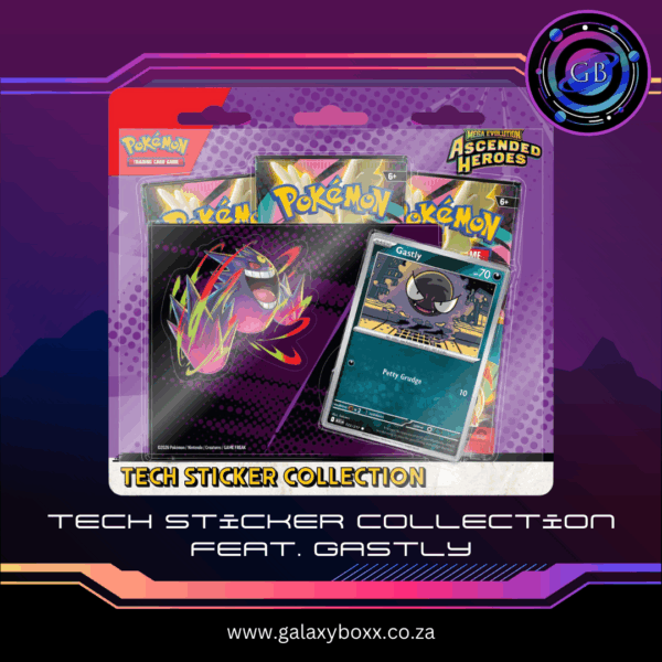 Pokemon: Ascended Heroes - Tech Sticker Collection (Gastly)