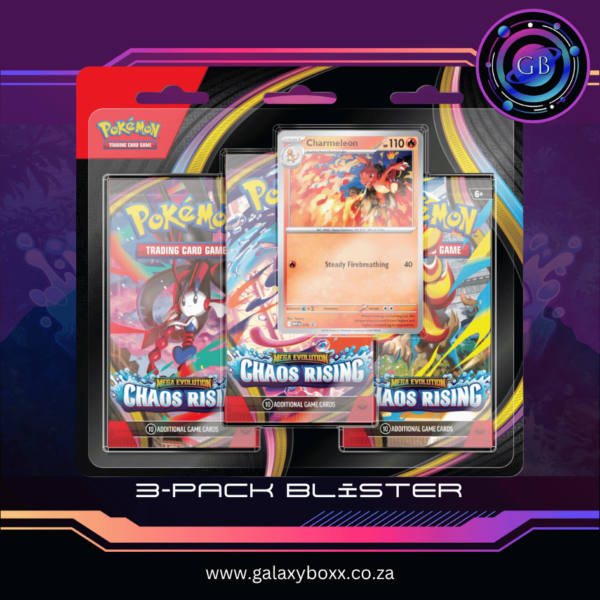 Pokemon: Chaos Rising - 3-Pack Blister