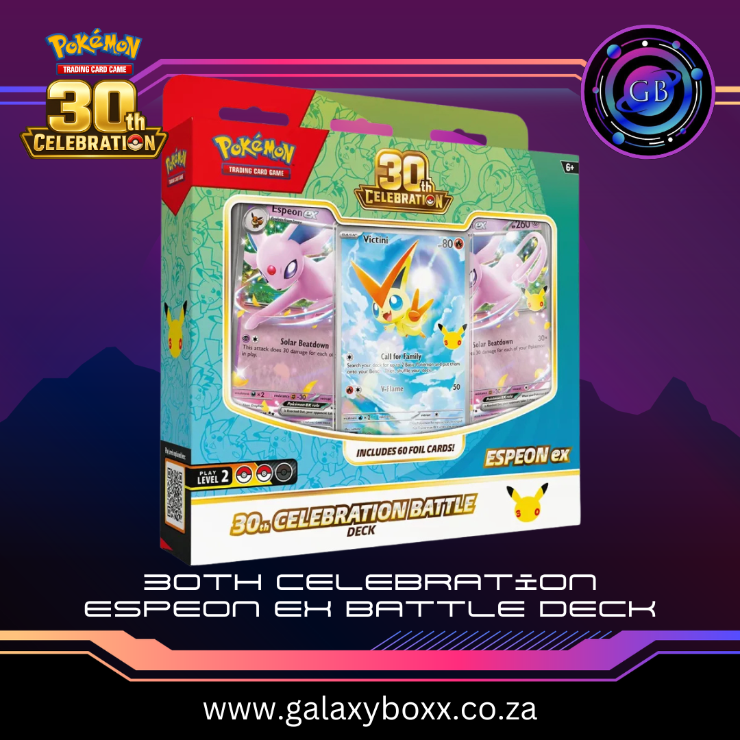 Pokemon: 30th Celebration Battle Deck - Espeon ex