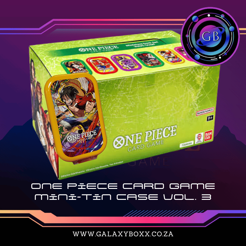 One Piece Card Game - Mini-Tin Pack Set Vol. 3 (TS-03) SEALED CASE (12 TINS)